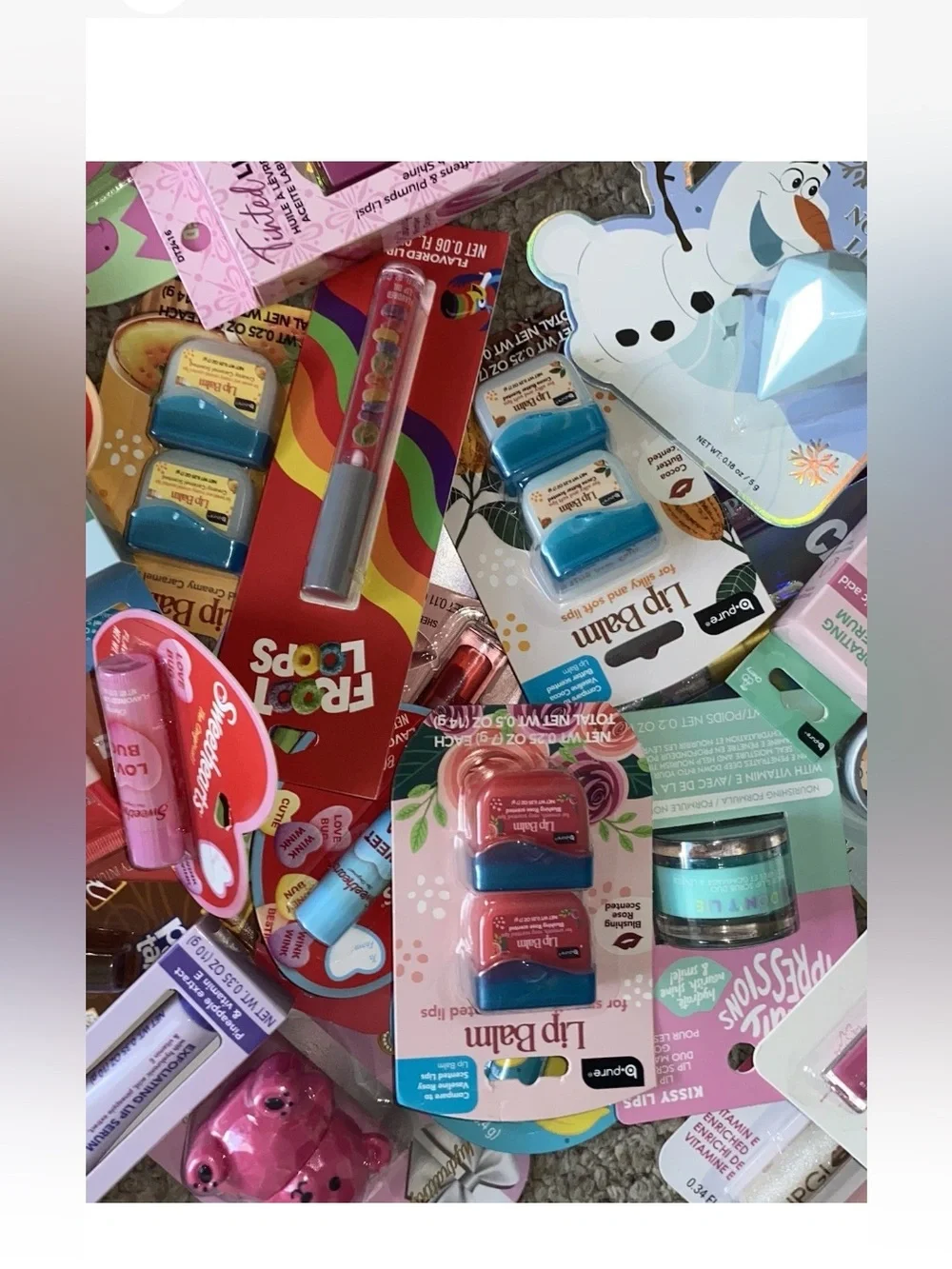 26 piece Assorted Lip Balms, Glosses, Oils